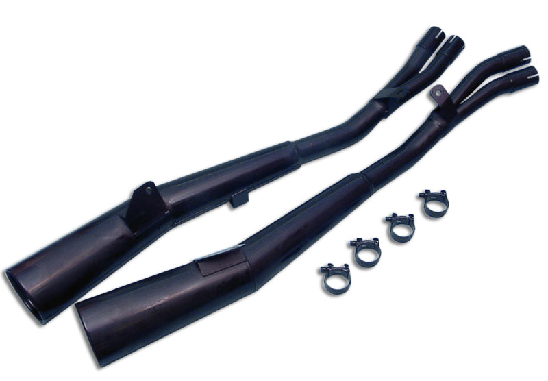 Silencieux Master CBX 750 F Noirs Homologués - Vendus par Paire