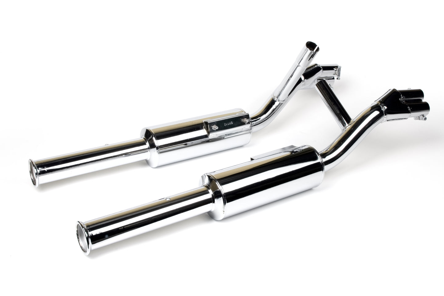 Pot 4/2 1100 GOLDWING Ligne Complète Master Silencieux Chromé Non Homologuée