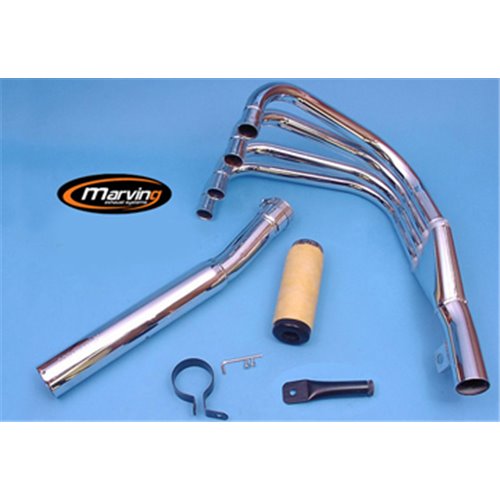 Echap.4/1 RACING Z 1000 J Ligne Complète Non Homologuée Silencieux Chromé