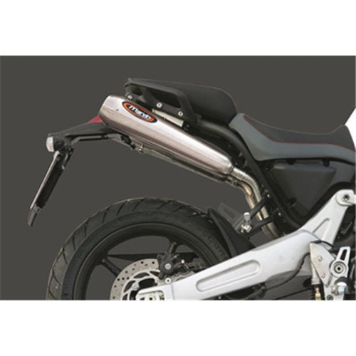 Sil. RACING STEEL STYLE MT 03 Homologués - Sous Selle Inox Coniques Embout Ø110