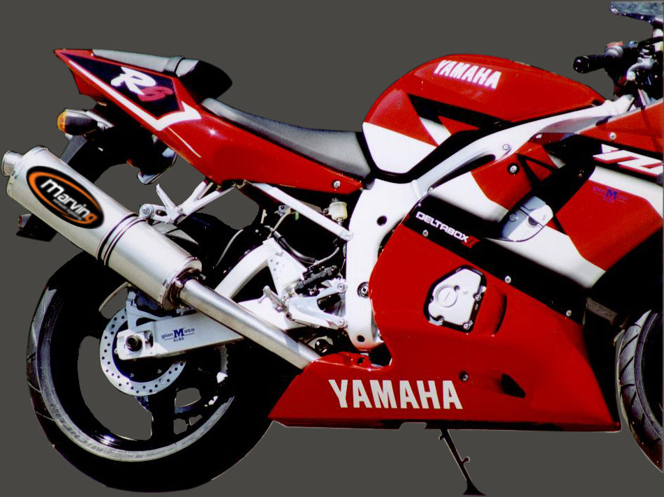 Silencieux Superline YZF R1 1998/1999 Big Oval Titane Homologué