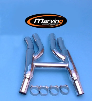 Tube de Raccord pour Yamaha XJ 900 Non Homologué Chromé