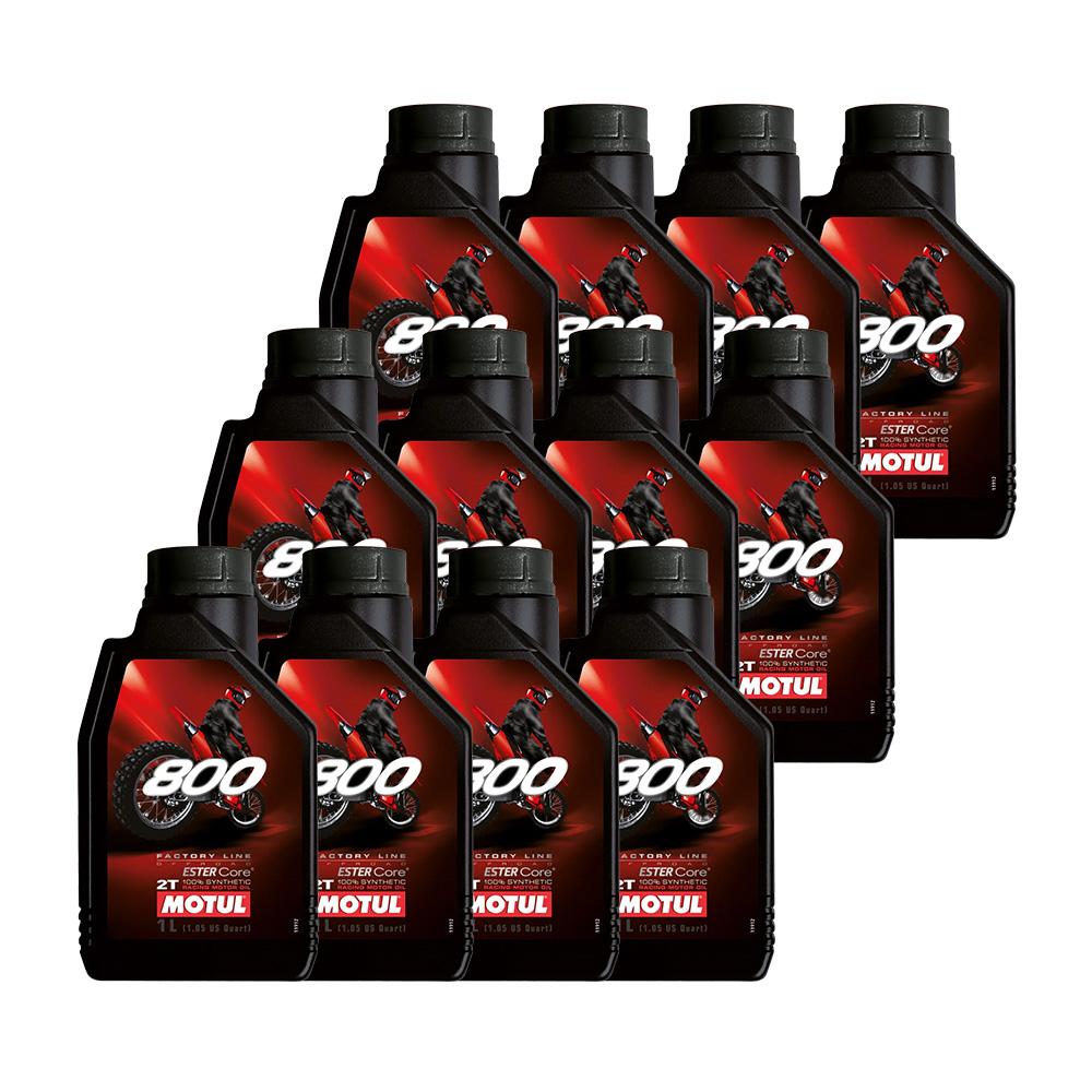 800 FACTORY LINE OFF ROAD 2T - 100% Synthétique -Carton de 12 de marque MOTUL