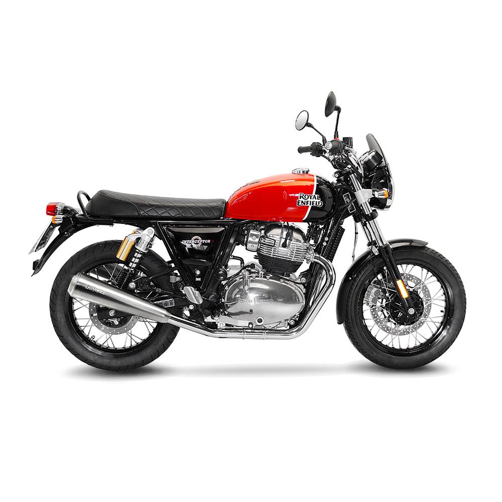 2 Silencieux CLASSIC RACER CONTINENTAL GT 650 / INTERCEPTOR 650 - Non Homologué