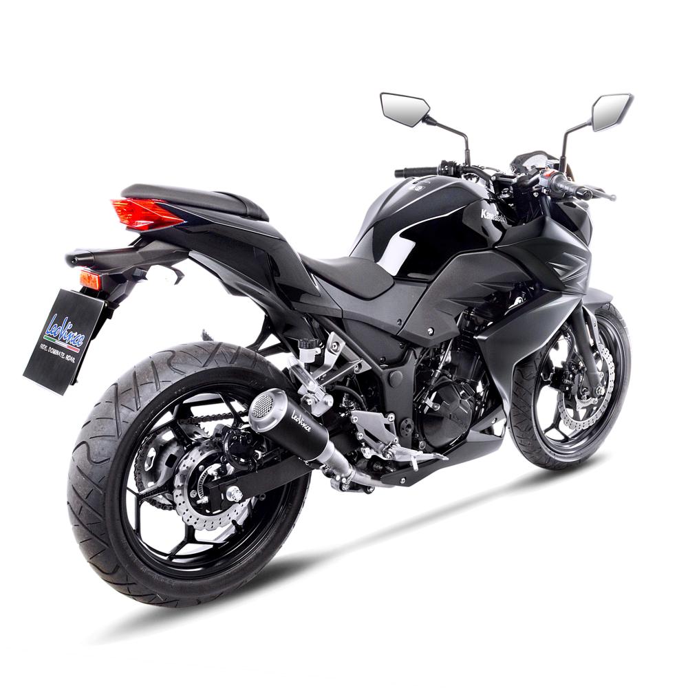 Silencieux LV-10 BLACK EDITION NINJA 250 R - Non Homologué