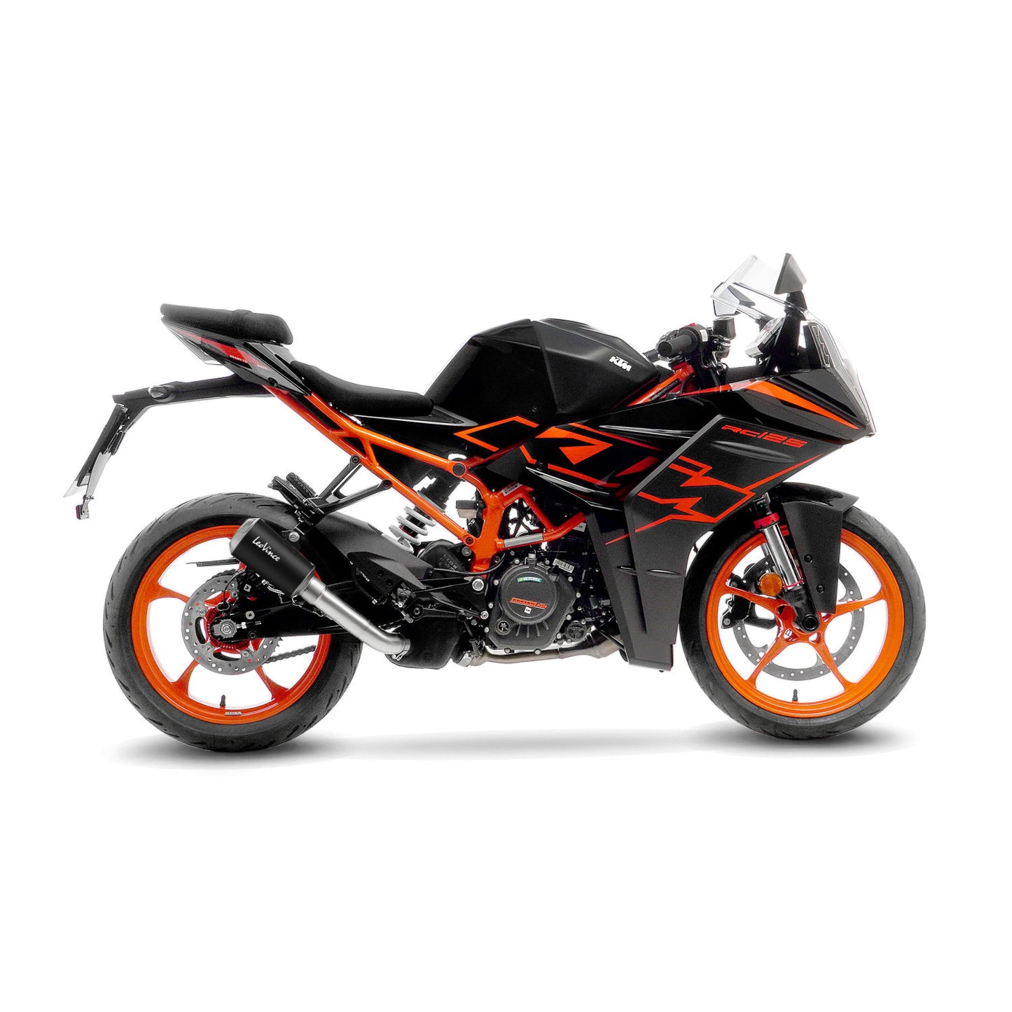 Silencieux LV-10 BLACK EDITION RC 125 - Non Homologué