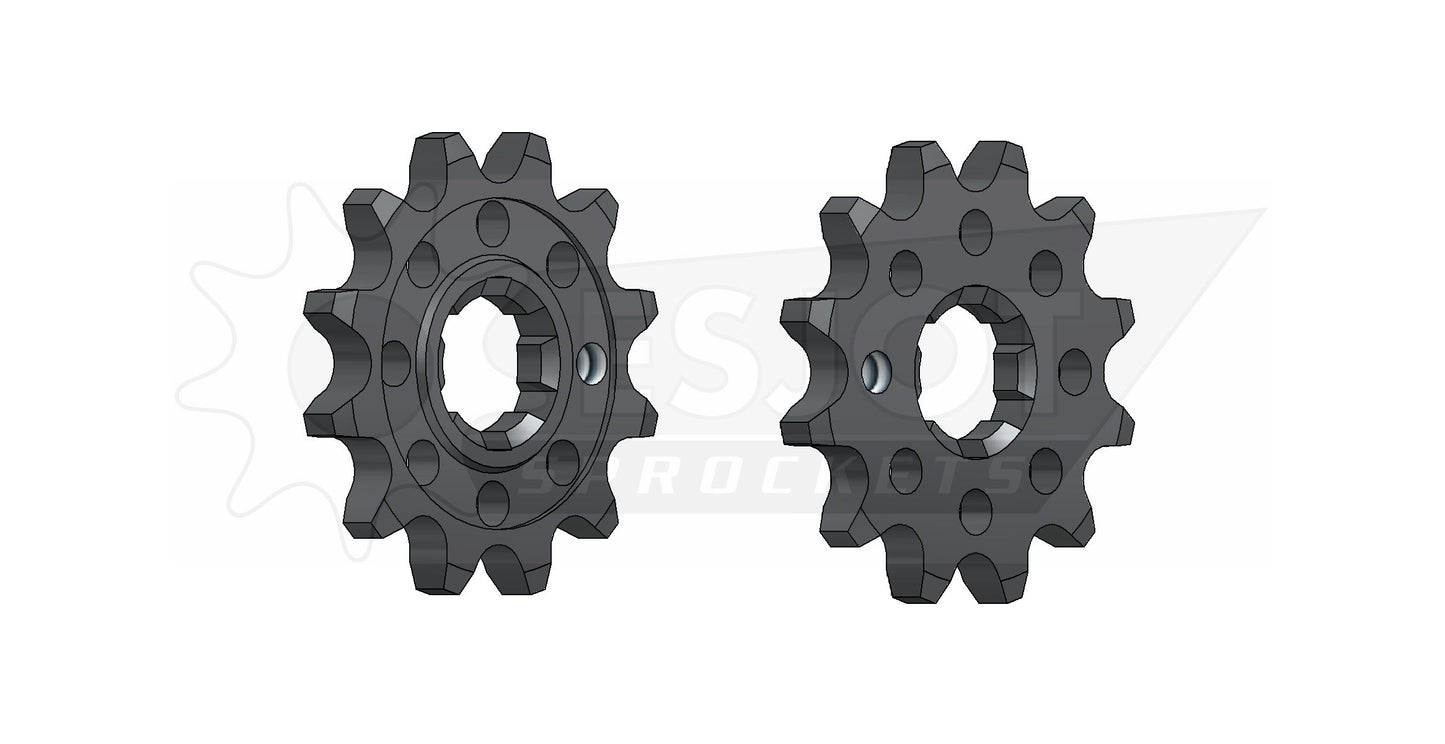 Pignon Ultralight 12 Dents - Pas 420 - Similaire JTF546