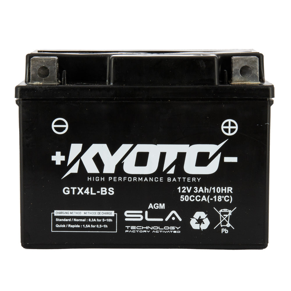 Batterie Gtx4L-bs SLA AGM - Sans Entretien - Prête à l'Emploi