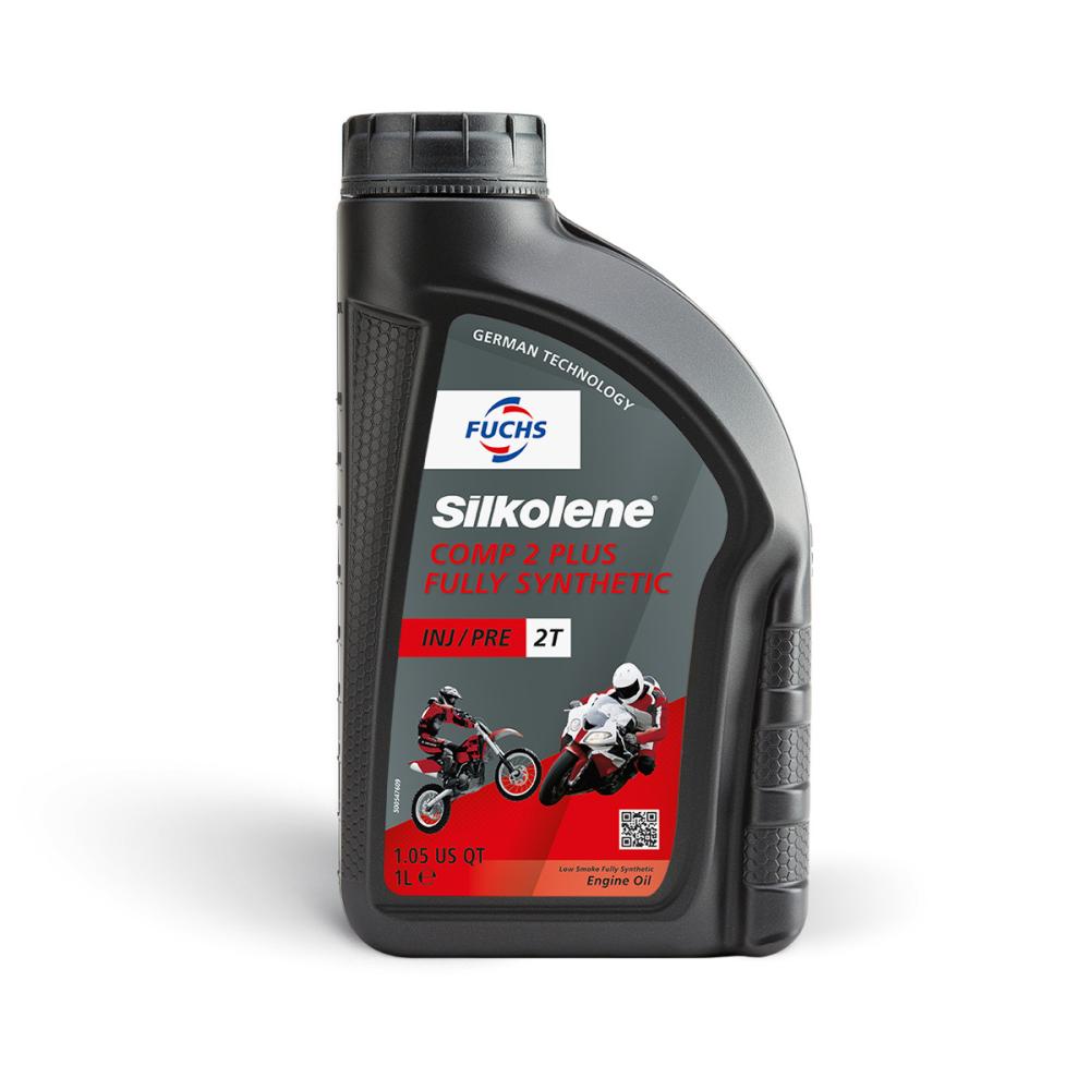 Comp 2 Plus - Huile moteur 2T 100% synthèse 1L