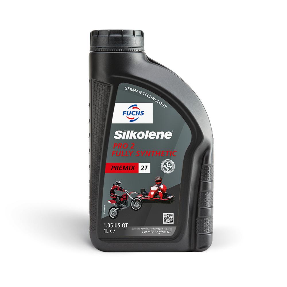 PRO 2 - Huile moteur 2T 100% synthèse 1L