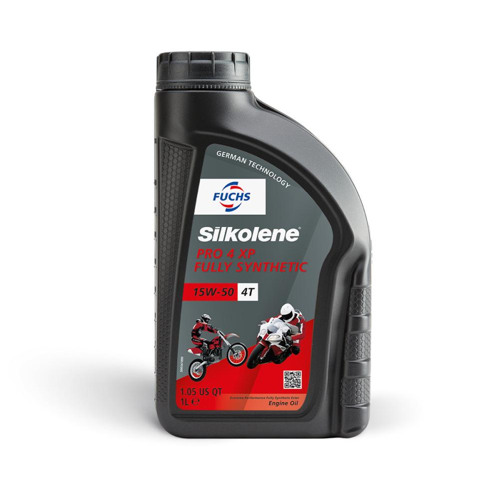 PRO 4 15W50 XP - Huile moteur 4T 100% synthèse XP Technologie 4L