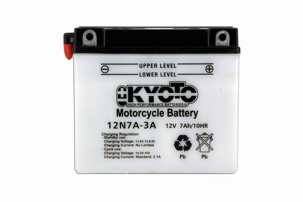 Batterie 12N7A-3A Conventionnelle Avec Entretien - Livrée Avec Pack Acide