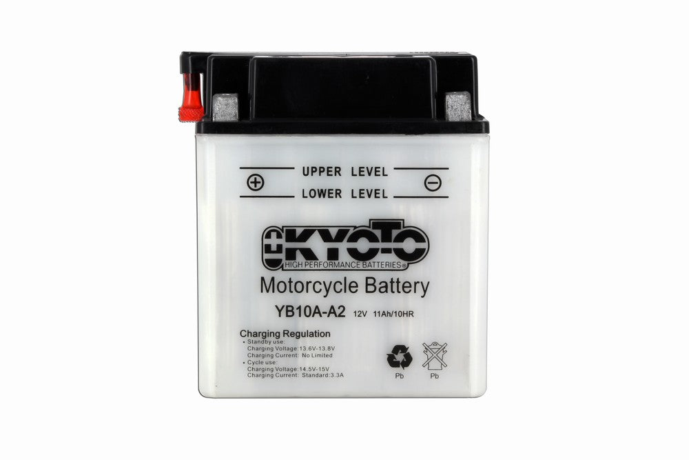 Batterie YB10A-A2 Conventionnelle Avec Entretien - Livrée Avec Pack Acide