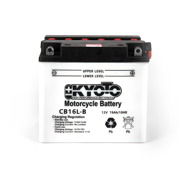 Batterie YB16L-B Conventionnelle Avec Entretien - Livrée Avec Pack Acide