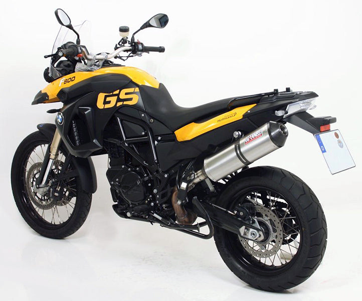 Silencieux Titane BMW F 650 GS 2008/2010 Slip-on Embout Carbone F 800 GS 2008/2010 E13 Homologué