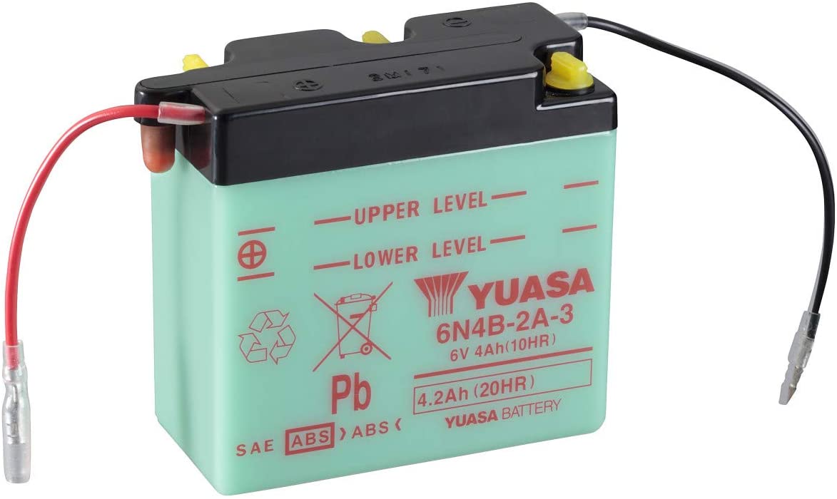 Batterie 6N4B-2A-3 Conventionnelle Avec Entretien - Livrée Sans Acide