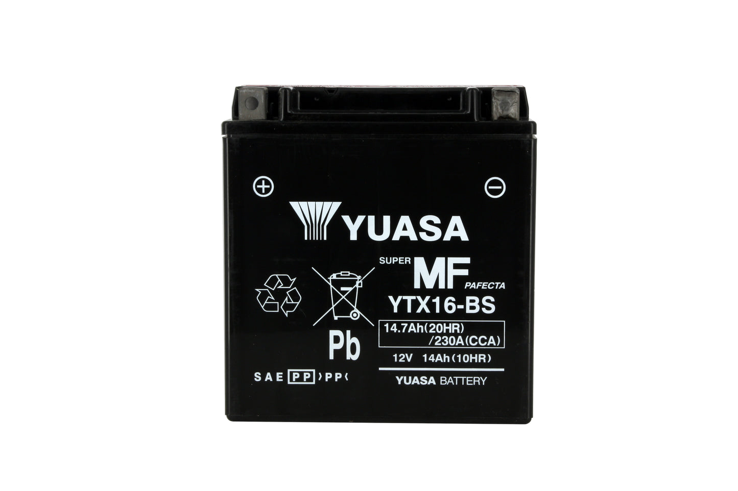 Batterie YTX16-BS AGM - Sans Entretien - Livrée Avec Pack Acide
