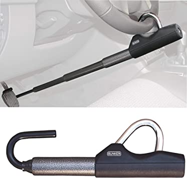 Antivol Voiture - Canne pour Volant Télescopique