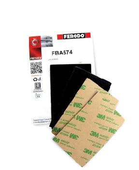 Feuilles anti-bruit "Shim" pour plaquette Ferodo