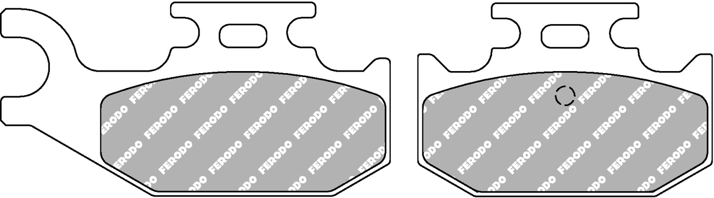 Ferodo - Plaquette de frein Sinter grip / Off Road - R90