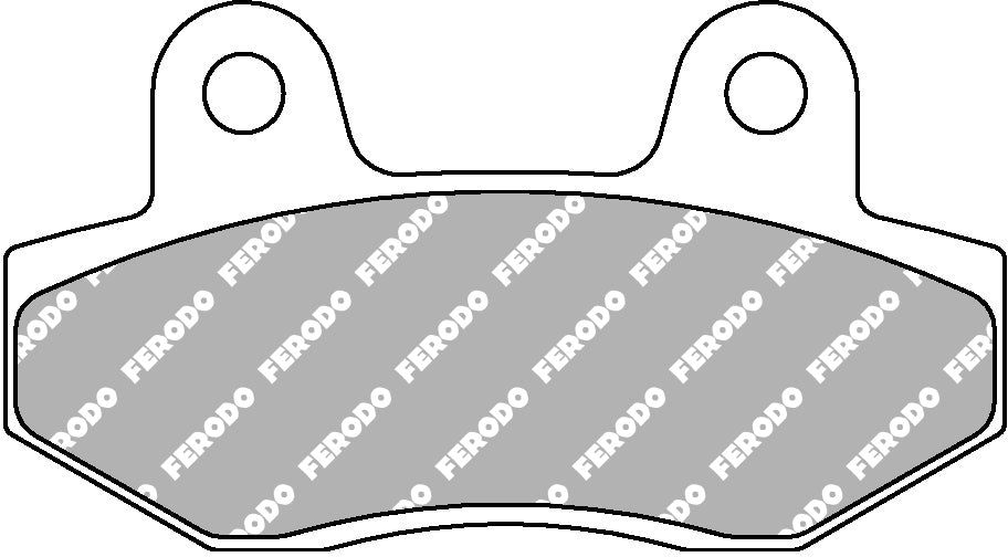 Plaquette de frein FERODO Métal Fritté Sinter Grip Road - R90