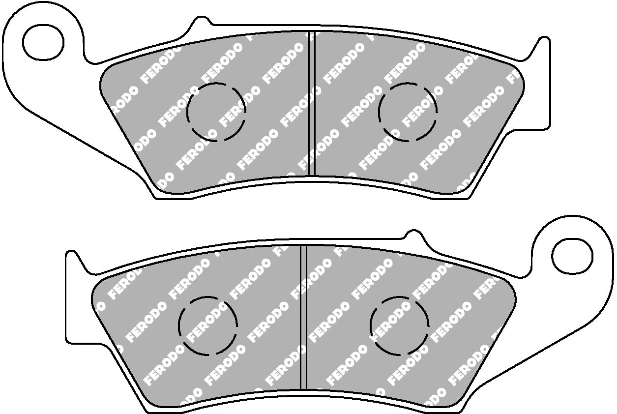 Plaquette de frein Métal Fritté Sinter Grip Off Road - R90