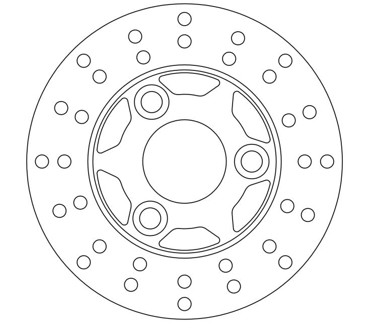 Disque de Frein Fixe MBK - Homologué TÜV