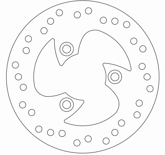 Disque de Frein Fixe PEUGEOT - Homologué TÜV