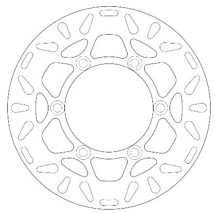Disque de Frein Kawasaki KX80/85