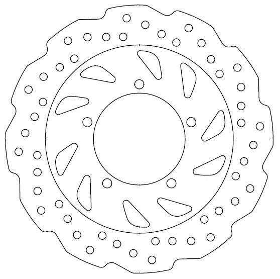 Disque de frein fixe - Yamaha Cygnus X - Homologué TÜV