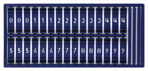 SRA - Pochoirs Numérique - 3 Jeux - Chiffres de 0 à 9