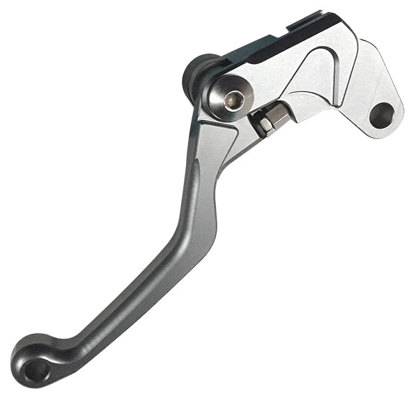 Levier Cross Alu Court Repliable - Embrayage - Couleur Titane - KTM SX 65