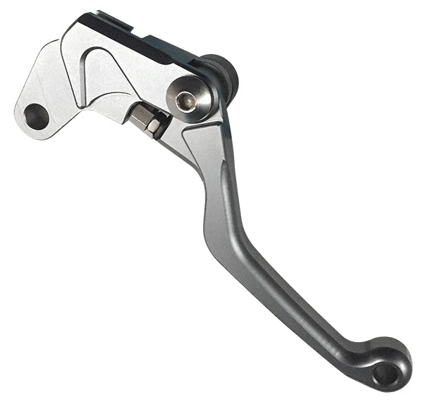 Levier Cross Alu Court Repliable - Frein - Couleur Titane - HONDA CR 125