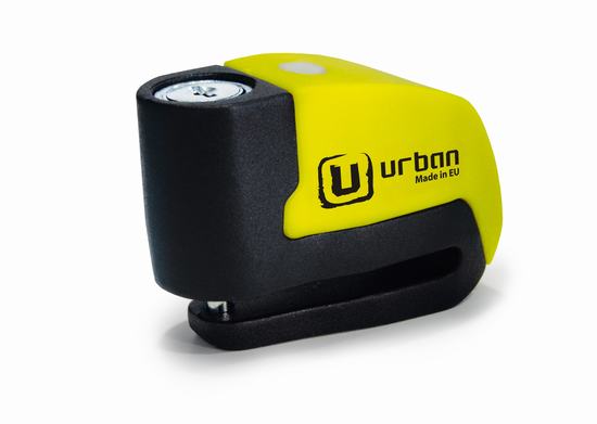 Bloque Disque ø6 mm avec ALARME et AVERTISSEUR Jaune et noir