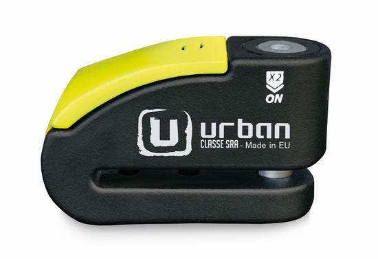 Antivol SRA - Bloque Disque Noir et jaune ø14 mm - Hi-Tech Alarme