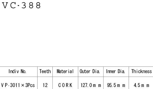 Kit Disques d'Embrayage Garnis Ts 50 Xk Auto 1984/1988