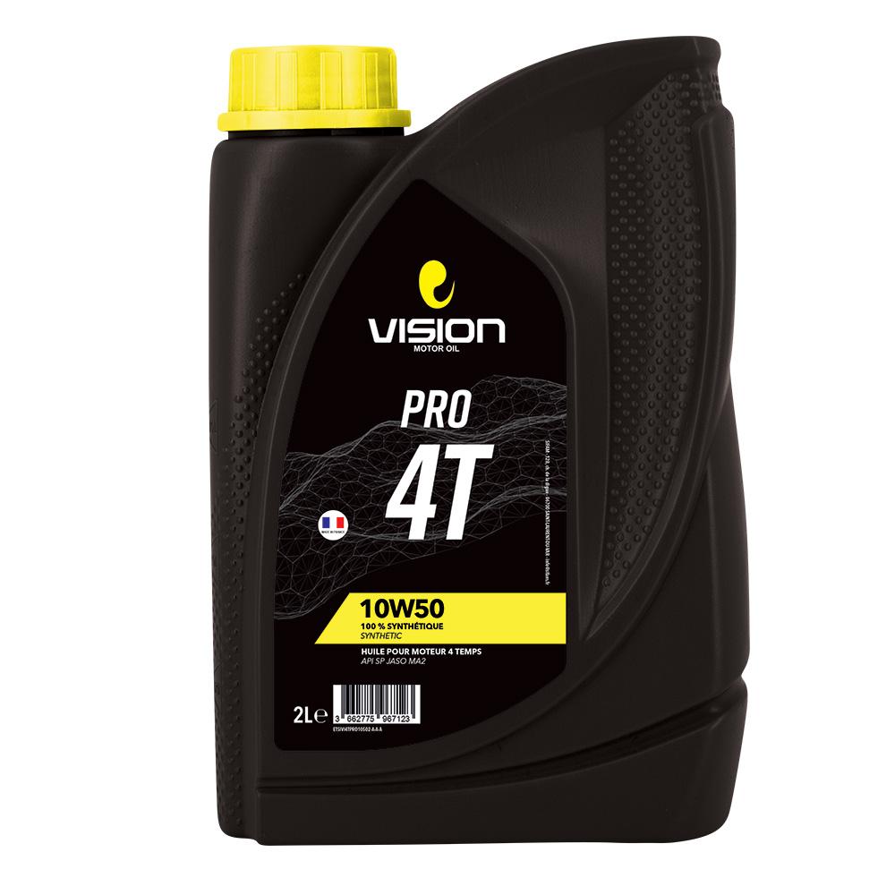 PRO - Huile 4T 10w50 MA2 2L - 100 % Synthetique