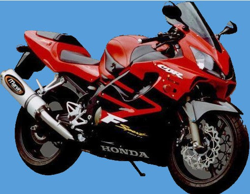 Silencieux Superline CBR 600 F 2001/2002 Big Oval Alu Homologué