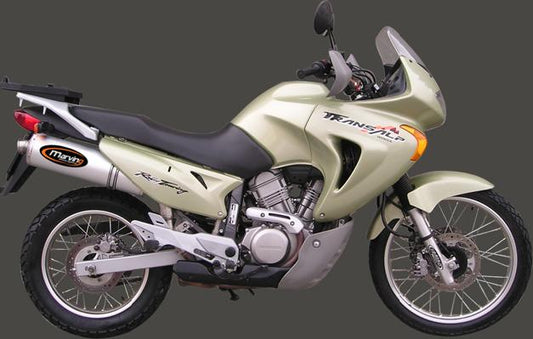 Silencieux Motard XL 650 TRANSALP 2004 Big Oval Alu Homologué