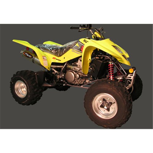 Echappement Suzuki Ltz 250 Alu+Inox Ovale 104x132 Homolog