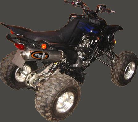 Silencieux Atv Line YFM 660 RAPTOR Big Oval Alu Homologué