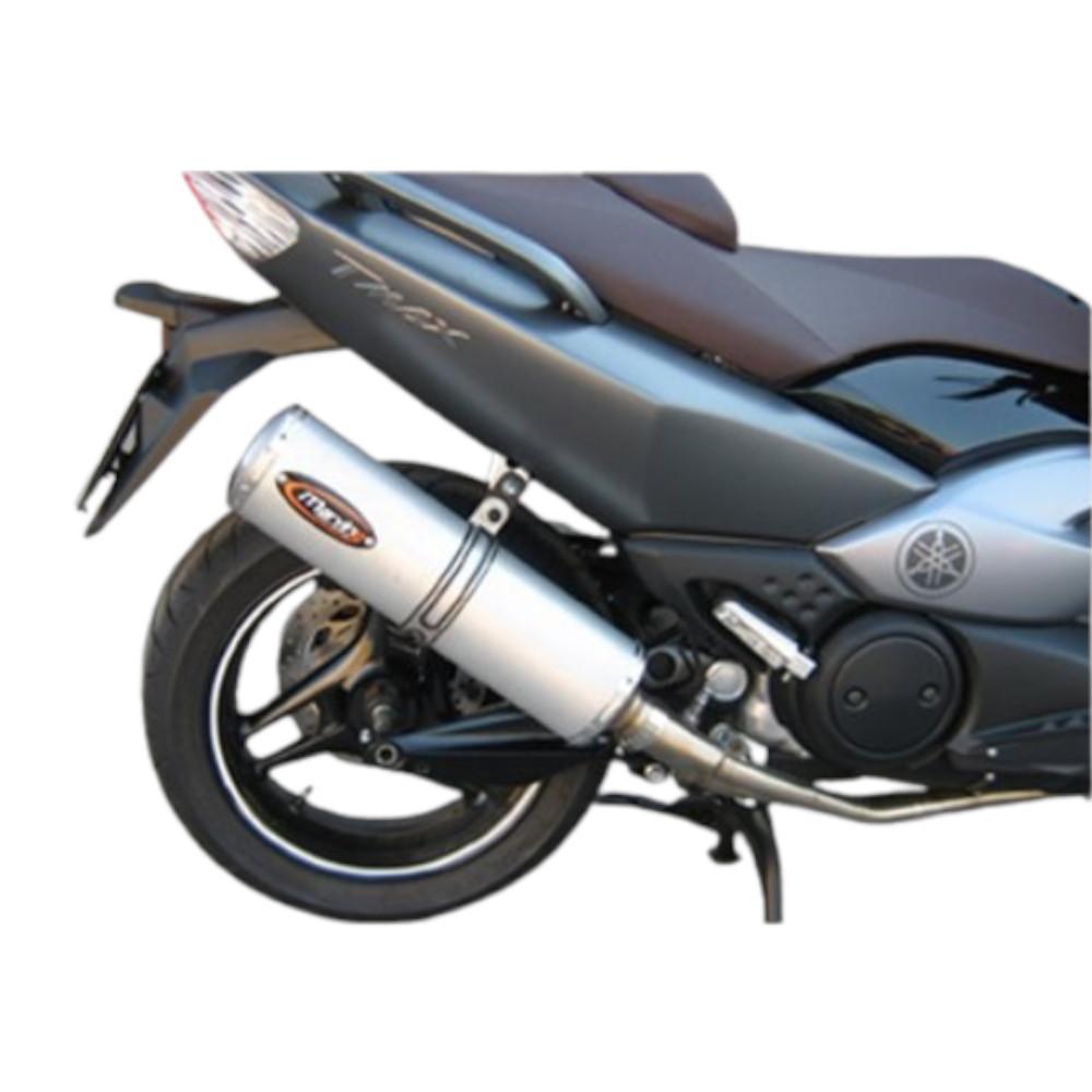 Echap. SUPERLINE T-MAX 500 08 Ligne Complète Homologuée Silencieux Small Oval Alu