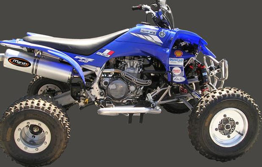 Pot YFM 450 2003 Ligne Complète Atv Line Silencieux Ovale Alu Homologué