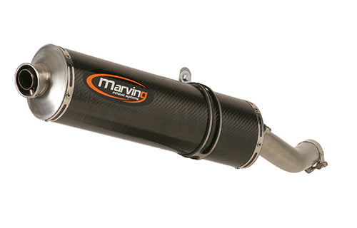 Silencieux Superline ZXR 400 Big Oval Carbone Homologué