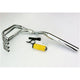 Pot 4en1 CB 350 FOUR Ligne Complète Racing Silencieux Chromé Non Homologuée