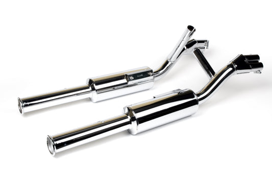 Pot 4/2 1100 GOLDWING Ligne Complète Master Silencieux Chromé Non Homologuée