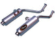Silencieux Amacal NX650 DOMINATOR 1995 Ø100 Chromés Revêtement Alu Homologués - Vendus par Paire