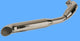Silencieux Legend VT 125 SHADOW Turn Out Chromé Non Homologué