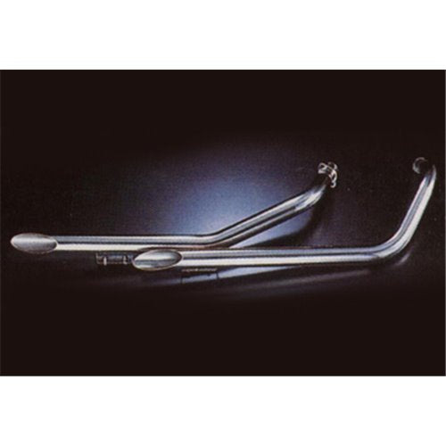 Echap. DRAG PIPES VT600 SHADOW Ligne Complète Non Homologuée Sil. Inox Ø50 Courts Pos.Basse