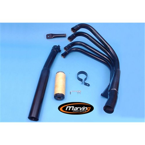 Echap.4/1 RACING Z1100 GP I-II Ligne Complète Non Homologuée Noire